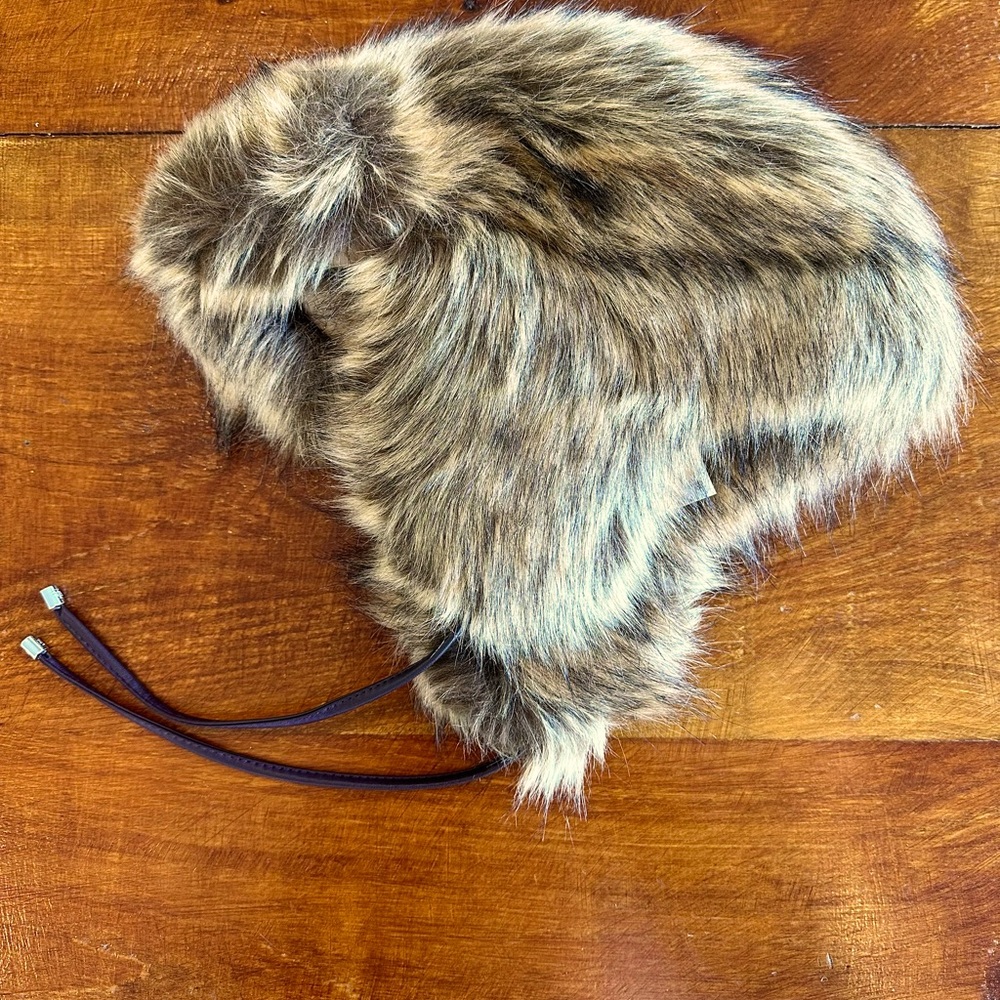 Polo Ralph Lauren Fur Trapper Hat, Unworn w/ Tags